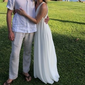 Show me your mumu white bridesmaids dress